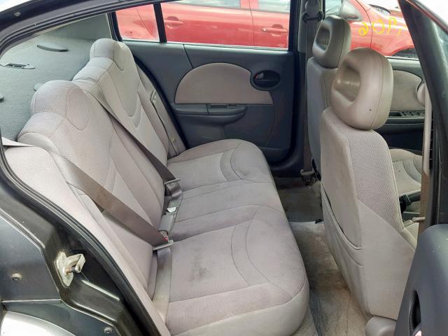 1G8AZ52FX4Z220136 - 2004 SATURN ION LEVEL GREEN photo 6