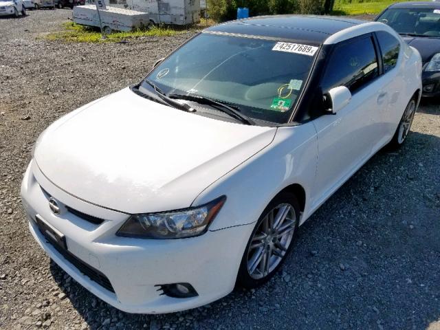 JTKJF5C76D3049001 - 2013 TOYOTA SCION TC თეთრი ფოტო 2