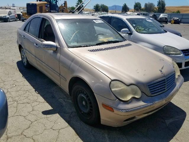 WDBRF64JX2F197222 - 2002 MERCEDES-BENZ C 320 BEIGE photo 1