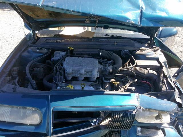 1C3EU4536SF541661 - 1995 CHRYSLER LEBARON GT BLUE photo 7