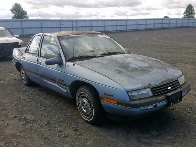 1G1LT51W4JE254702 - 1988 CHEVROLET CORSICA BLUE photo 1