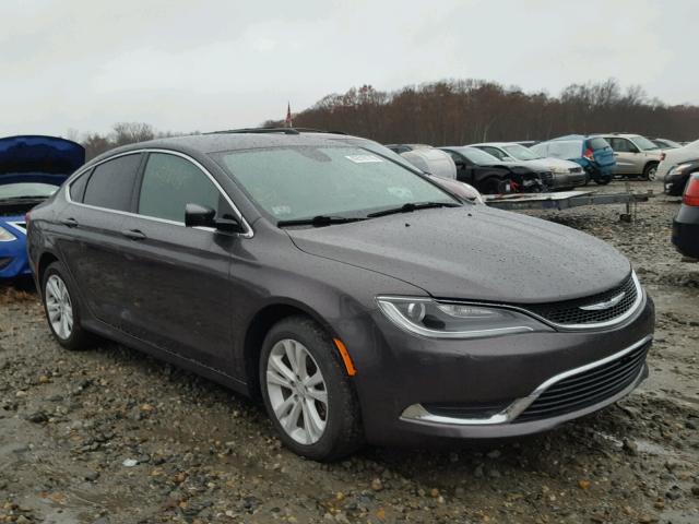 1C3CCCABXFN751385 - 2015 CHRYSLER 200 LIMITE BLACK photo 1