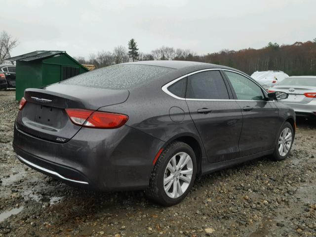 1C3CCCABXFN751385 - 2015 CHRYSLER 200 LIMITE BLACK photo 4