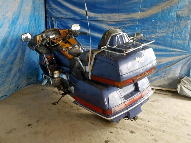 1HFSC2201JA006934 - 1988 HONDA GL1500 BLUE photo 3