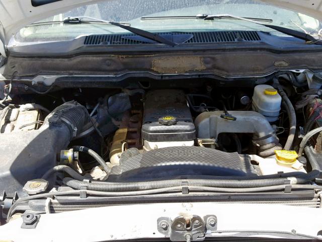 3D7KU28C03G772804 - 2003 DODGE RAM 2500 S თეთრი ფოტო 7