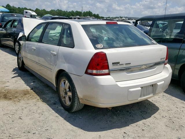 1G1ZT628X5F103704 - 2005 CHEVROLET MALIBU MAX 白色 照片 3
