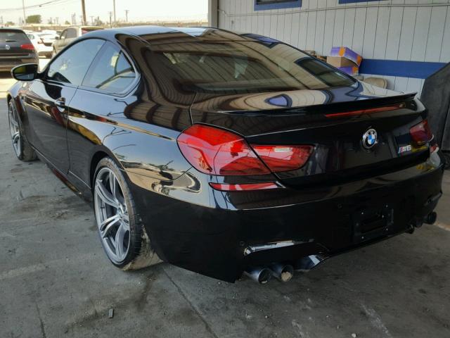 WBSLX9C52ED160121 - 2014 BMW M6 BLACK photo 3