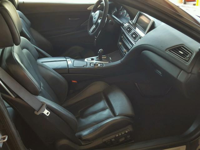 WBSLX9C52ED160121 - 2014 BMW M6 BLACK photo 5