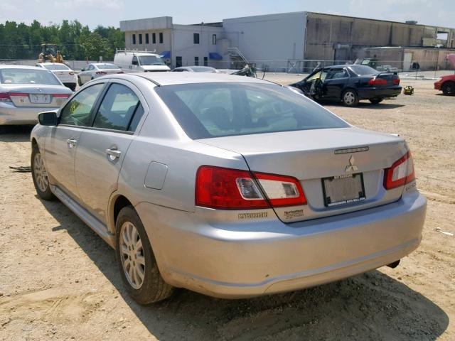 4A32B2FF8AE008438 - 2010 MITSUBISHI GALANT FE SILVER photo 3