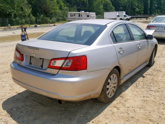 4A32B2FF8AE008438 - 2010 MITSUBISHI GALANT FE SILVER photo 4