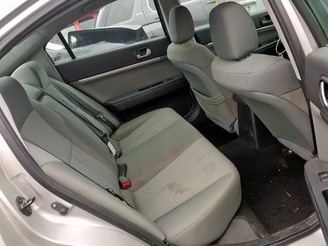 4A32B2FF8AE008438 - 2010 MITSUBISHI GALANT FE SILVER photo 6