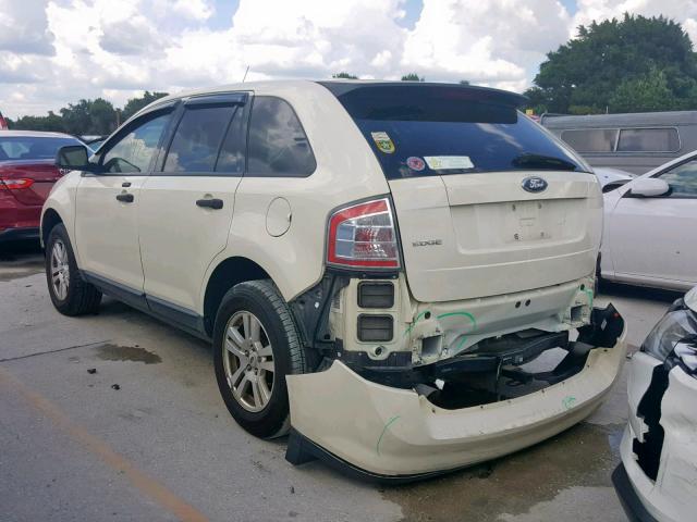 2FMDK36C87BA64936 - 2007 FORD EDGE SE CREAM photo 3