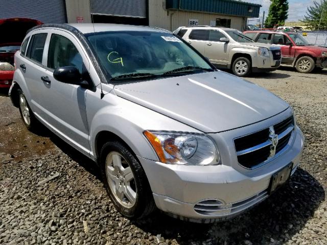 1B3HB48B38D724040 - 2008 DODGE CALIBER SX SILVER photo 1