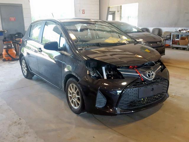 VNKKTUD34HA073459 - 2017 TOYOTA YARIS L BLACK photo 1