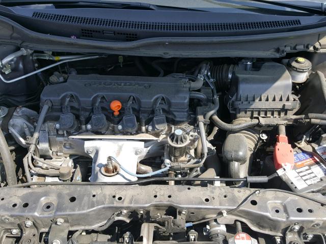 19XFB2F99EE248218 - 2014 HONDA CIVIC EXL GRAY photo 7