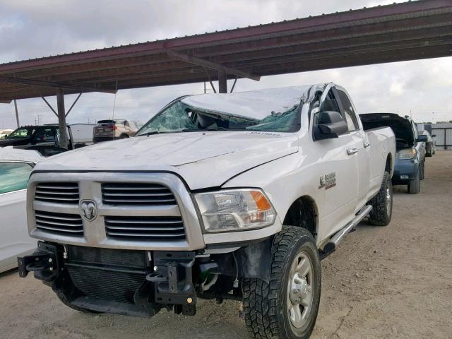 3C6UR5JL4JG336297 - 2018 RAM 2500 SLT WHITE photo 2