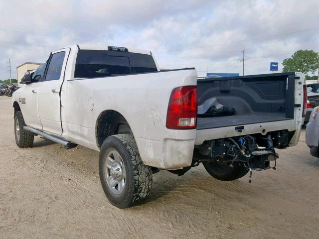 3C6UR5JL4JG336297 - 2018 RAM 2500 SLT WHITE photo 3