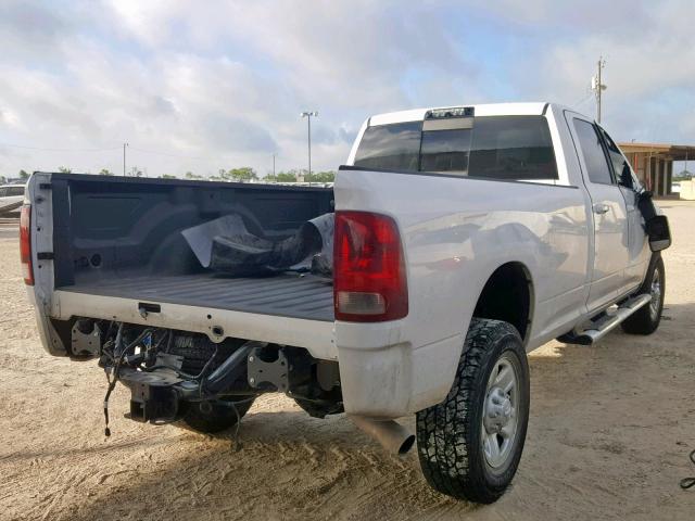 3C6UR5JL4JG336297 - 2018 RAM 2500 SLT WHITE photo 4