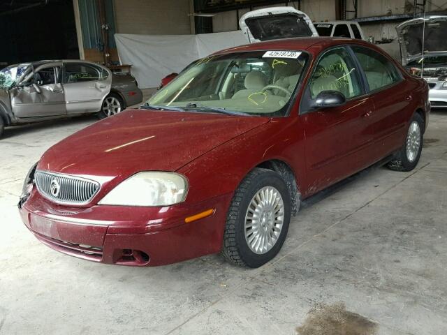 1MEFM50U94A620696 - 2004 MERCURY SABLE GS MAROON photo 2