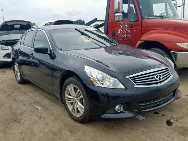 JN1CV6AP1DM718123 - 2013 INFINITI G37 BASE BLACK photo 1