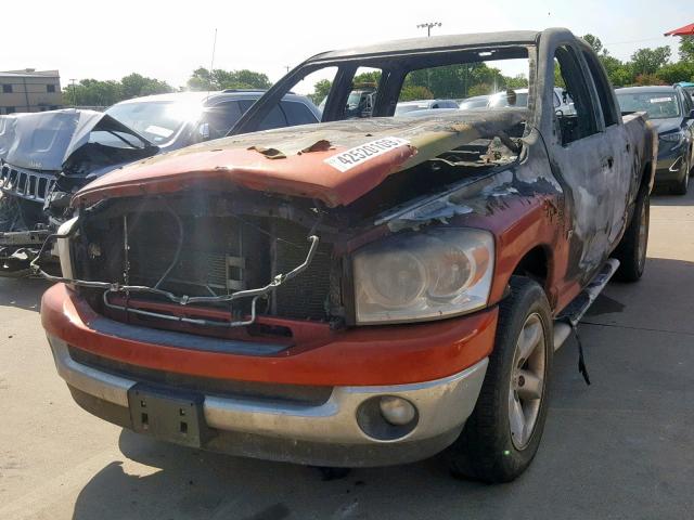 1D7HA18N98S616565 - 2008 DODGE RAM 1500 S BURN photo 2