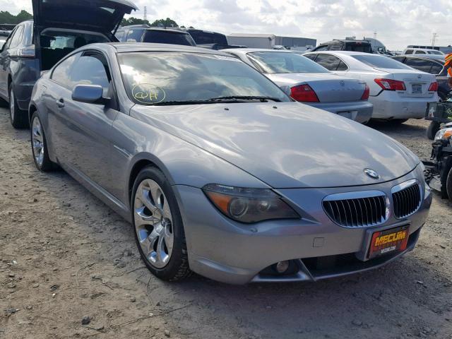 WBAEH73434B215126 - 2004 BMW 645 CI AUT SILVER photo 1