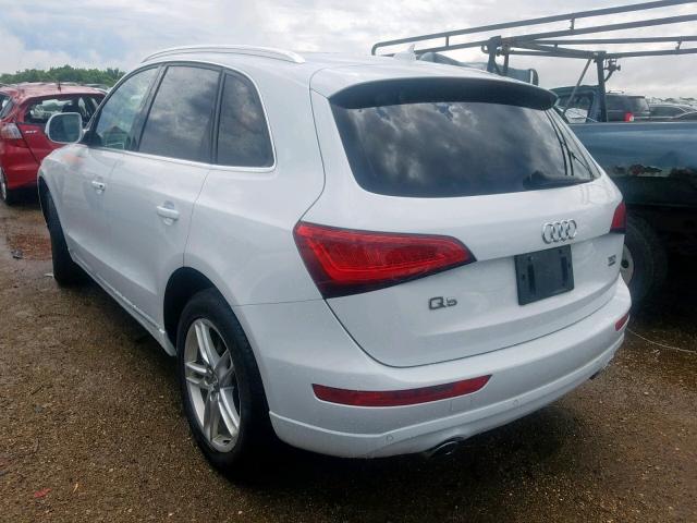 WA1CMAFP6EA060338 - 2014 AUDI Q5 TDI WHITE photo 3