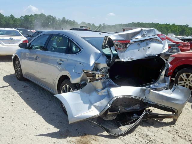 4T1BK1EB3GU211338 - 2016 TOYOTA AVALON XLE SILVER photo 3