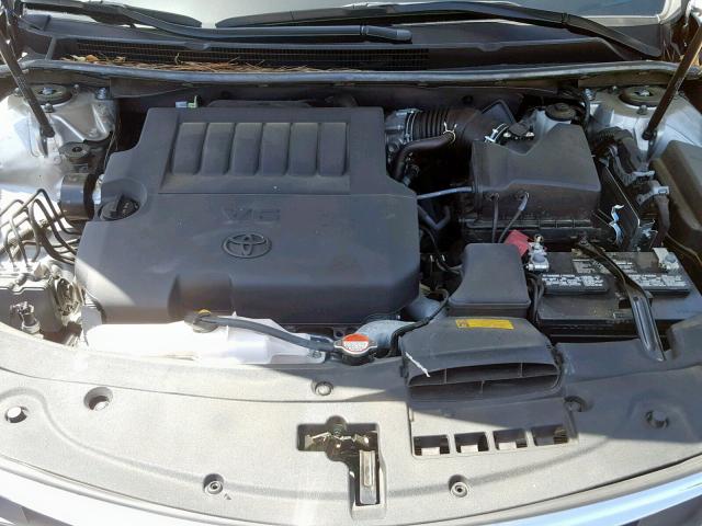 4T1BK1EB3GU211338 - 2016 TOYOTA AVALON XLE SILVER photo 7