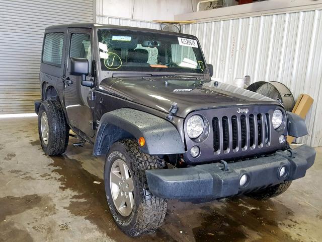 1C4AJWAG9EL233039 - 2014 JEEP WRANGLER S გრაფიტი ფოტო 1