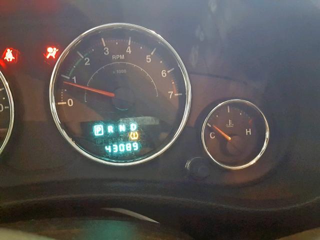 1C4AJWAG9EL233039 - 2014 JEEP WRANGLER S გრაფიტი ფოტო 8