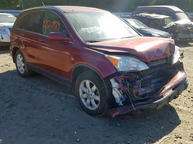 JHLRE48747C092744 - 2007 HONDA CR-V EXL RED photo 1