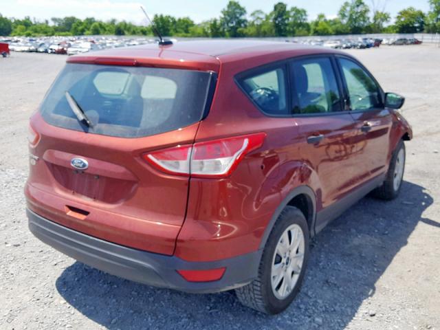 1FMCU0F70GUA02836 - 2016 FORD ESCAPE S BURGUNDY photo 4