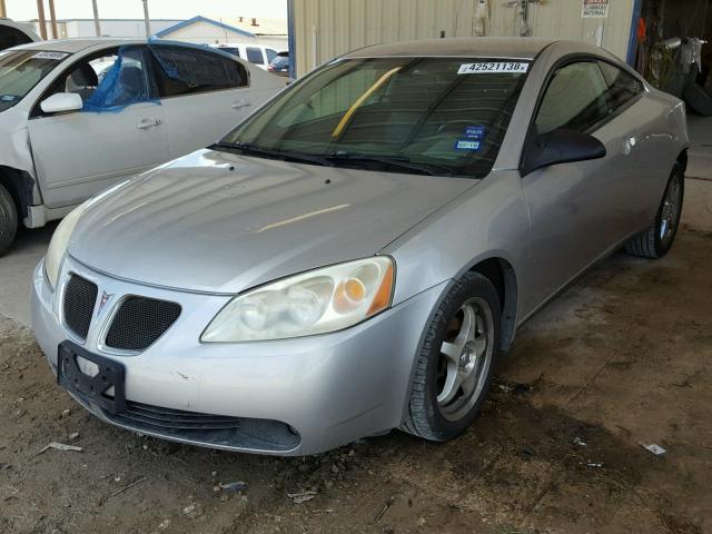 1G2ZH18N774132587 - 2007 PONTIAC G6 GT SILVER photo 2