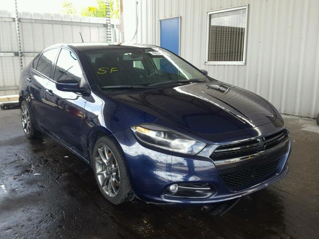 1C3CDFBB9FD142338 - 2015 DODGE DART SXT BLUE photo 1