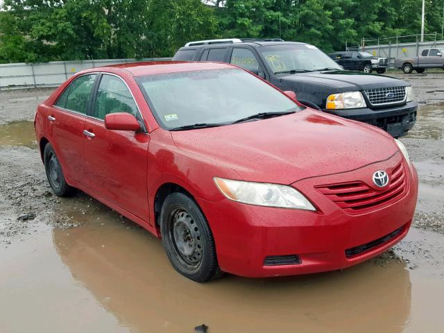 4T1BE46K67U069493 - 2007 TOYOTA CAMRY NEW RED photo 1
