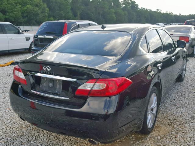 JN1BY1APXBM324820 - 2011 INFINITI M37 CHARCOAL photo 4