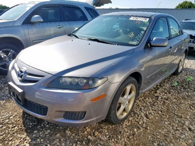 1YVHP80C885M20606 - 2008 MAZDA 6 I GRAY photo 2