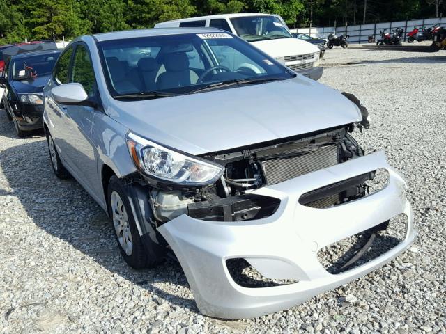 KMHCT4AE2GU968427 - 2016 HYUNDAI ACCENT SE SILVER photo 1