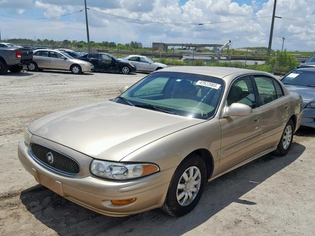 1G4HP52K35U185201 - 2005 BUICK LESABRE CU BEIGE photo 2