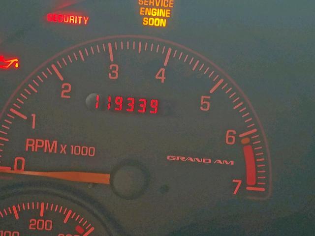 1G2NE52E85M125071 - 2005 PONTIAC GRAND AM S WHITE photo 8