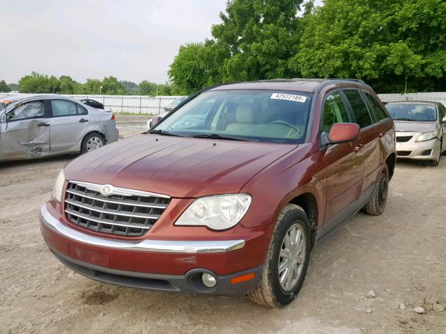 2A8GF68X07R158770 - 2007 CHRYSLER PACIFICA T RED photo 2
