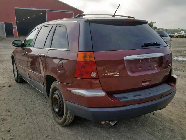 2A8GF68X07R158770 - 2007 CHRYSLER PACIFICA T RED photo 3