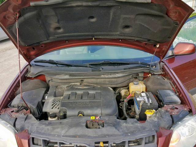 2A8GF68X07R158770 - 2007 CHRYSLER PACIFICA T RED photo 7