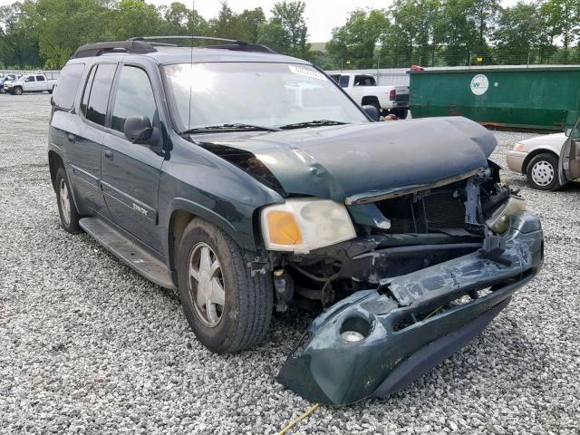 1GKET16S636120435 - 2003 GMC ENVOY XL GREEN photo 1