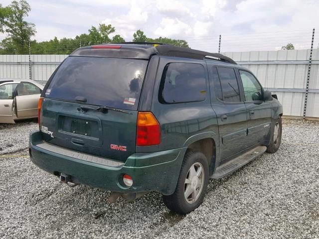 1GKET16S636120435 - 2003 GMC ENVOY XL GREEN photo 4