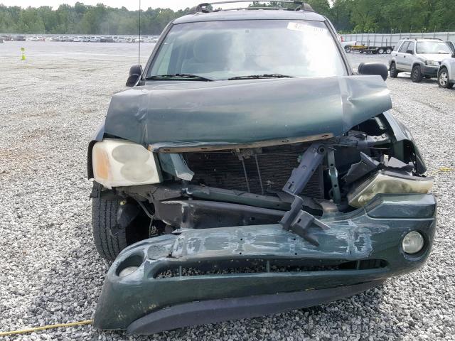 1GKET16S636120435 - 2003 GMC ENVOY XL GREEN photo 7