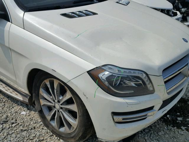 4JGDF7CE4DA203808 - 2013 MERCEDES-BENZ GL 450 4MA WHITE photo 9