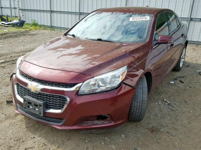 1G11C5SL8FF102516 - 2015 CHEVROLET MALIBU 1LT 栗色 照片 2