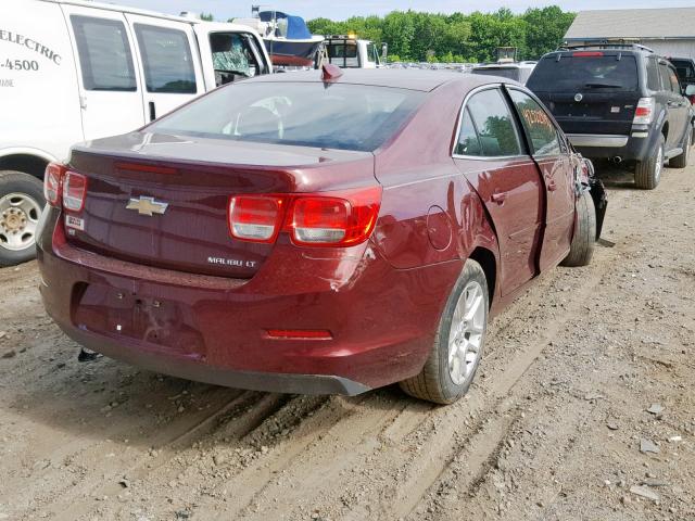 1G11C5SL8FF102516 - 2015 CHEVROLET MALIBU 1LT 栗色 照片 4